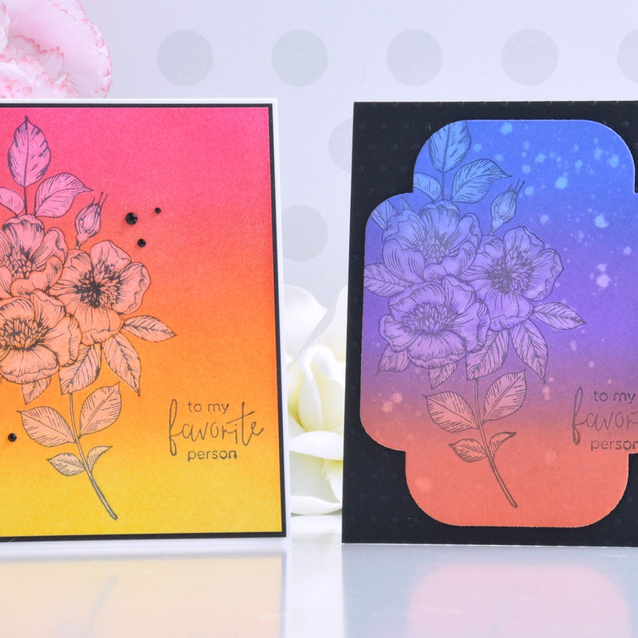 Faux-Bleached Letterpress Cards with Annie Williams