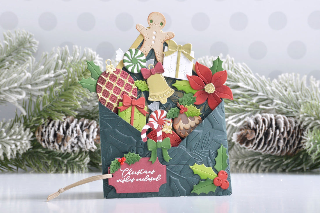Christmas Envelope of Wonder Card Tutorial