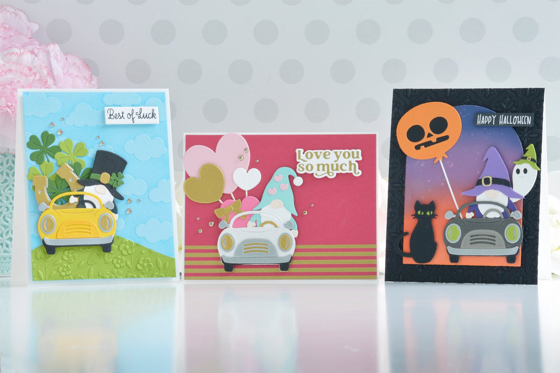 Seasonal Card Ideas With the Gnome Drive Collection