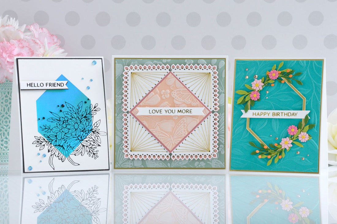 Hexi-Gems Collection – Card Inspiration with Annie Williams