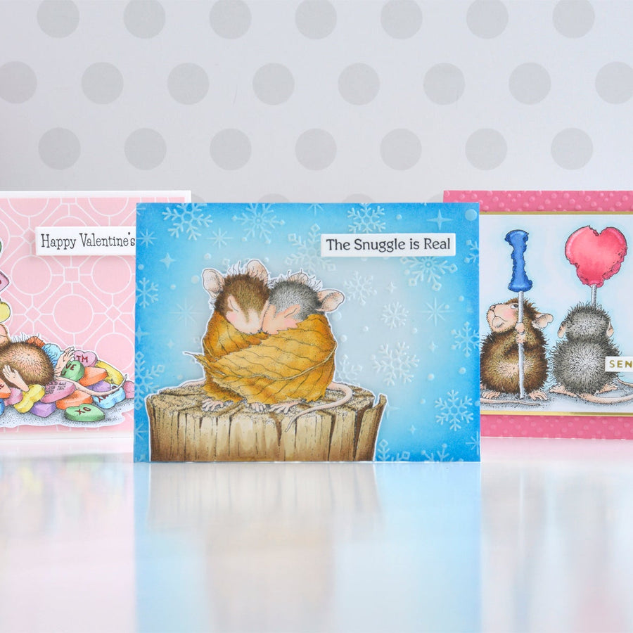 Simple and Sweet Love Cards with the House Mouse Winter Collection