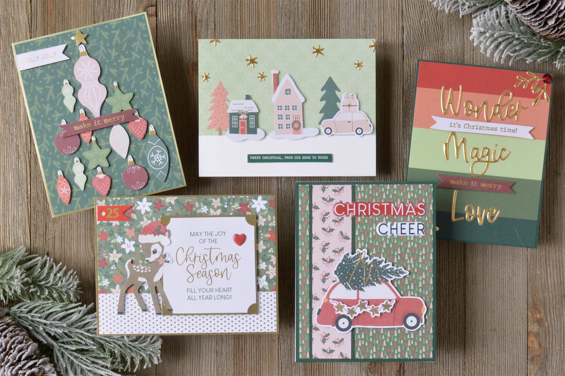 Make It Merry Limited Edition Holiday Cardmaking Kit 2023 Inspiration Take 3!