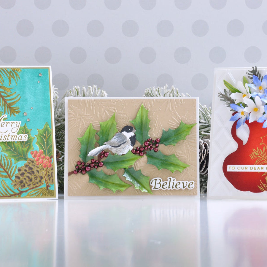 Snow Garden Collection – Winter Floral Card Inspiration