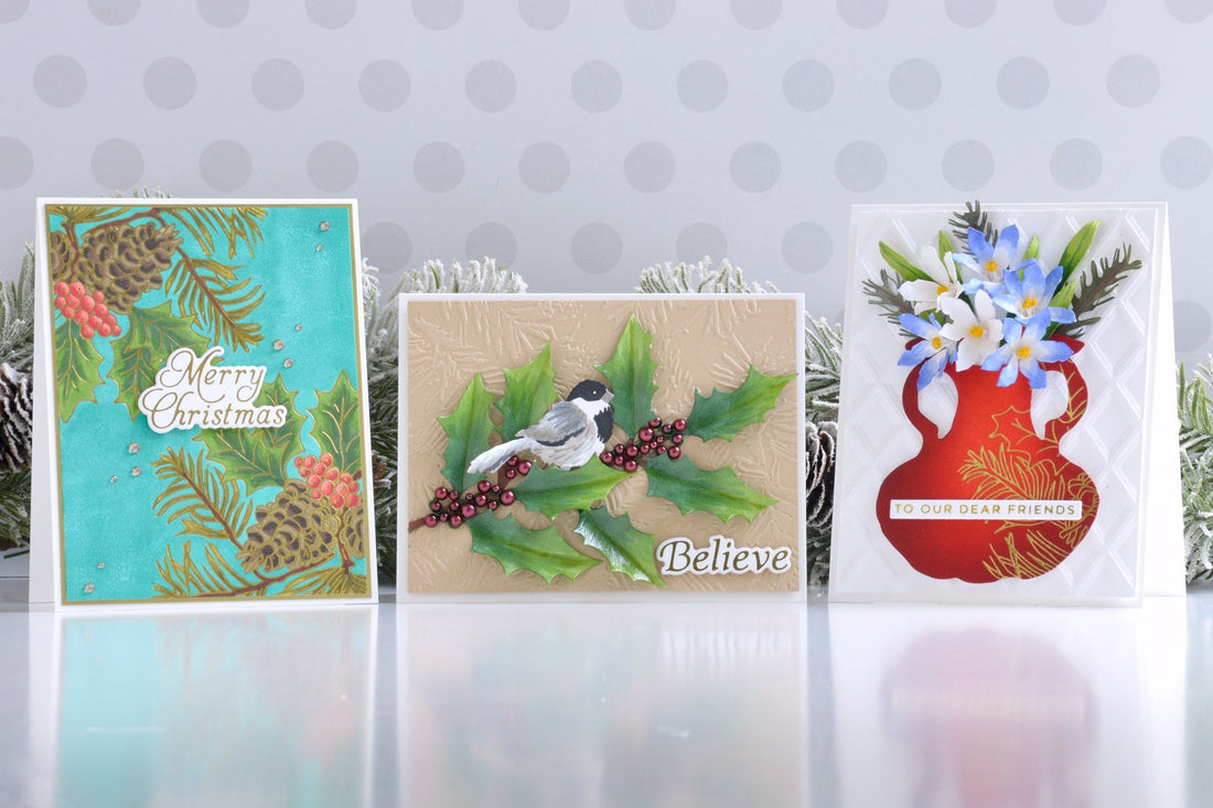 Snow Garden Collection – Winter Floral Card Inspiration