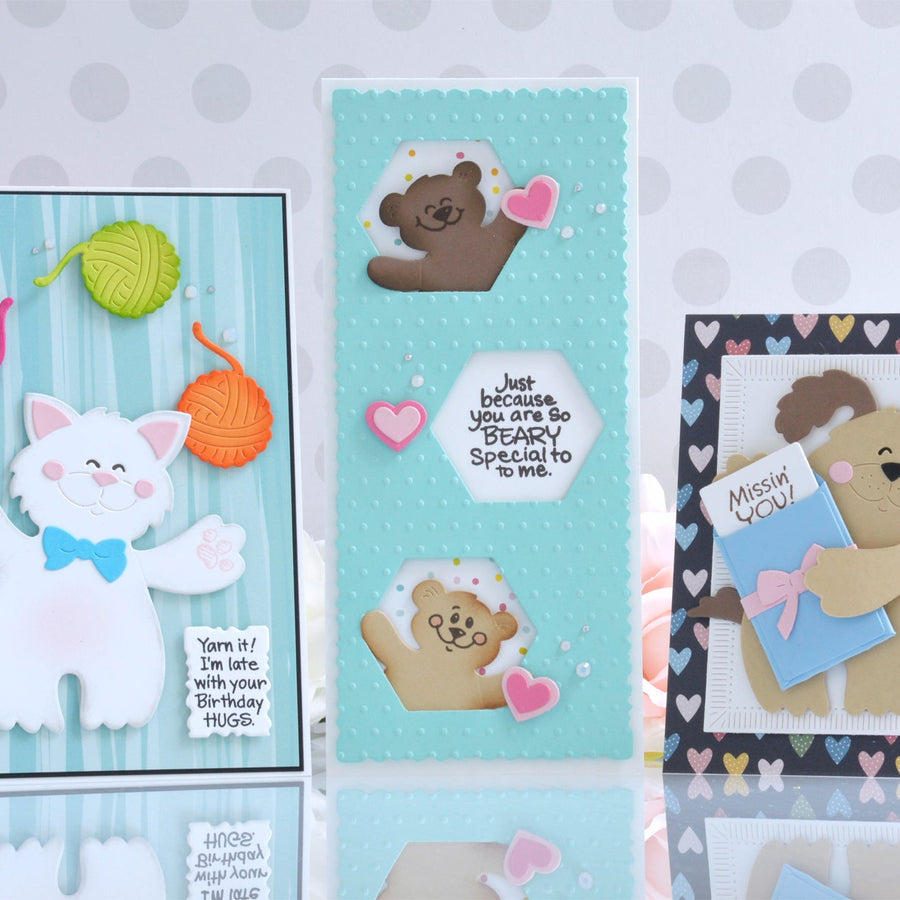 Stampendous Hugs Collection – Sweet Animal Cards with Annie Williams
