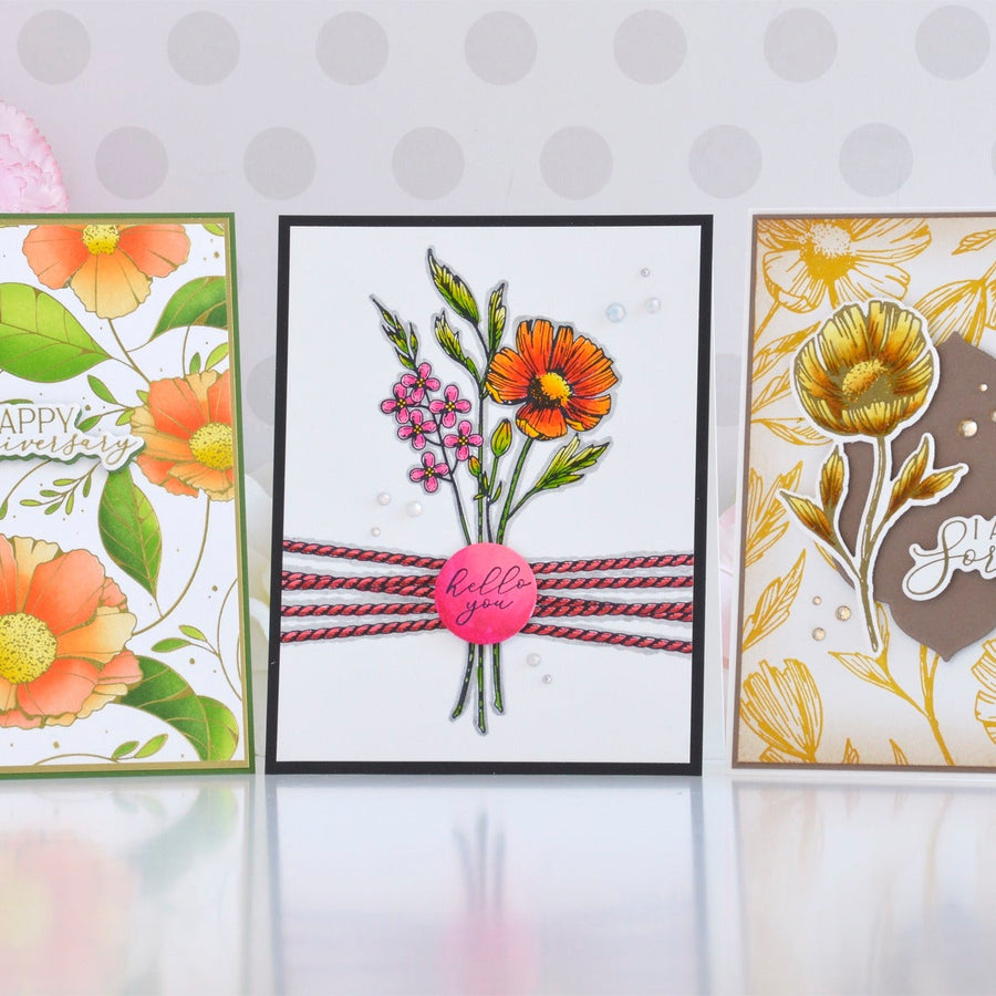Fun Floral Cards with the BetterPress Spring Collection