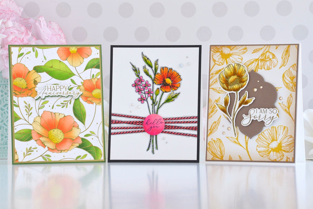 Fun Floral Cards with the BetterPress Spring Collection