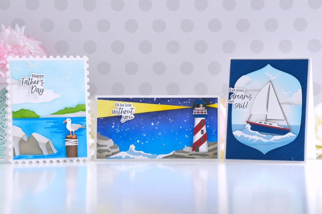 Easy Masculine Cards with the Fair Winds Collection