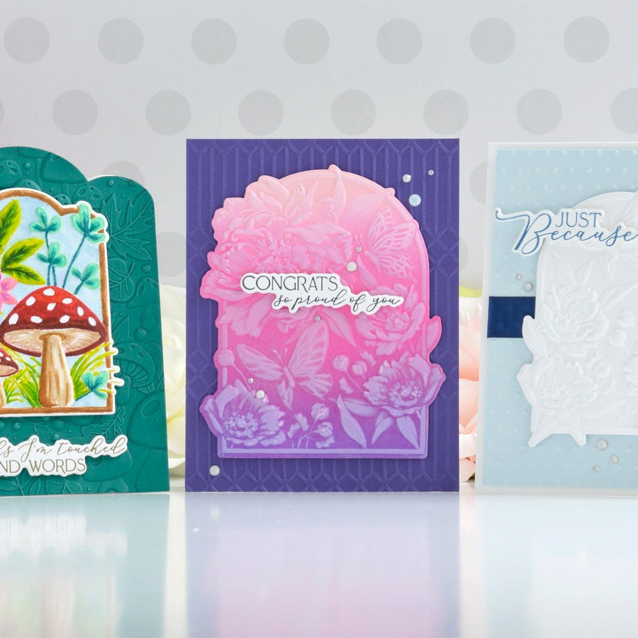 Mixing Embossed Layers for Unique and Elegant Cards