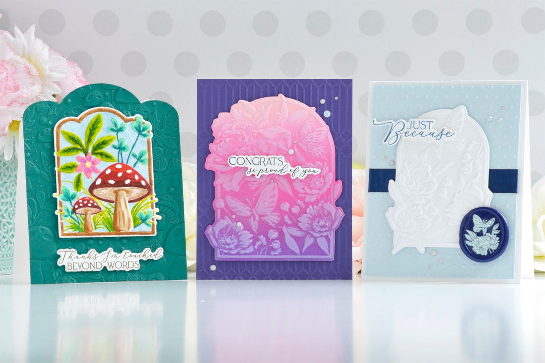 Mixing Embossed Layers for Unique and Elegant Cards