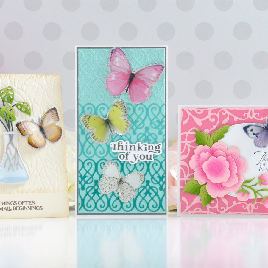 Beautiful Butterflies As Accents and Focal Points on Cards