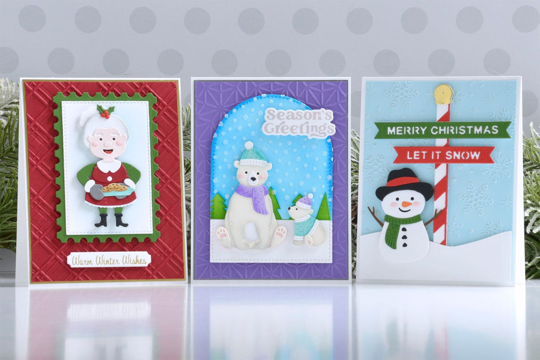 Fun Holiday Cards with the North Pole Friends Collection