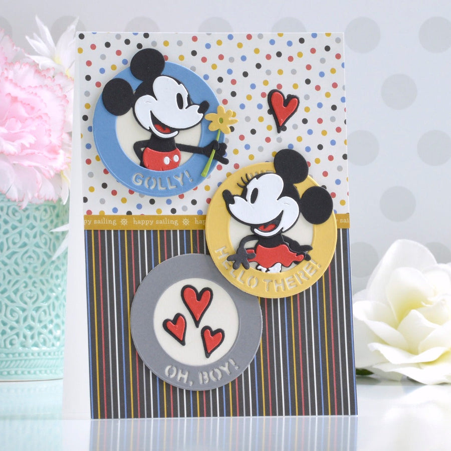Step by Step Tutorial: Create a Cute Friendship Card with the Say Cheese Classic Mouse Collection