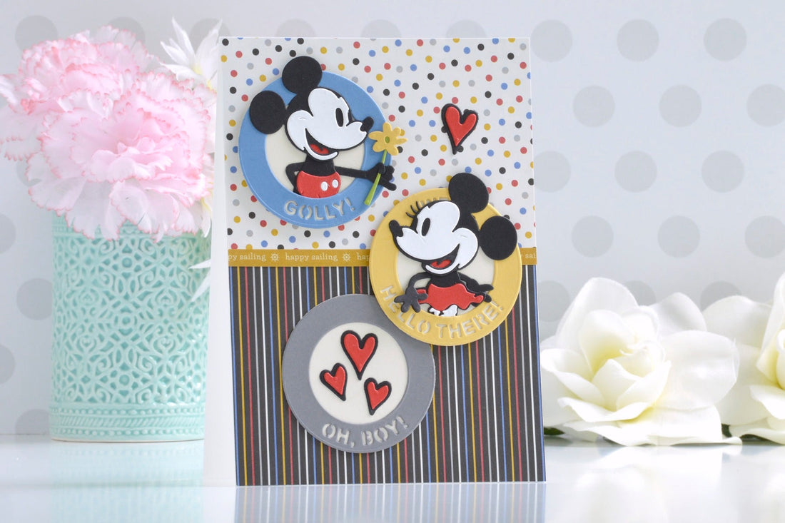 Step by Step Tutorial: Create a Cute Friendship Card with the Say Cheese Classic Mouse Collection