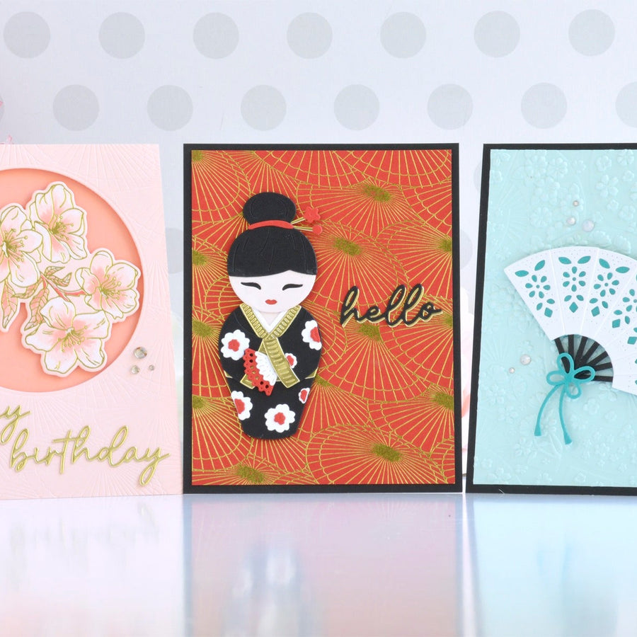 Simple and Elegant Cards with the Spring In Kyoto Collection