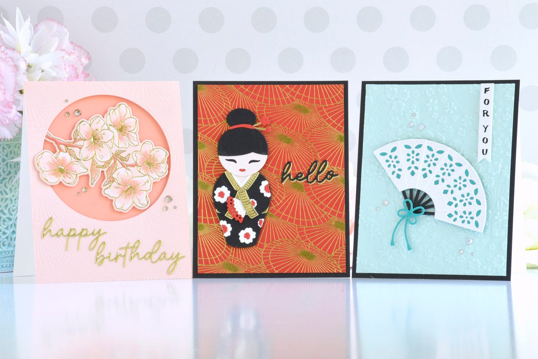 Simple and Elegant Cards with the Spring In Kyoto Collection