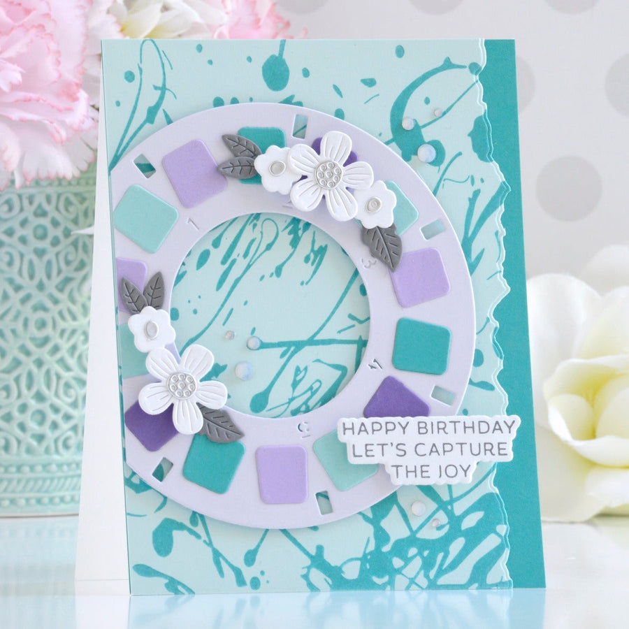 Create a Colorful Birthday Card with the Take Note Collection