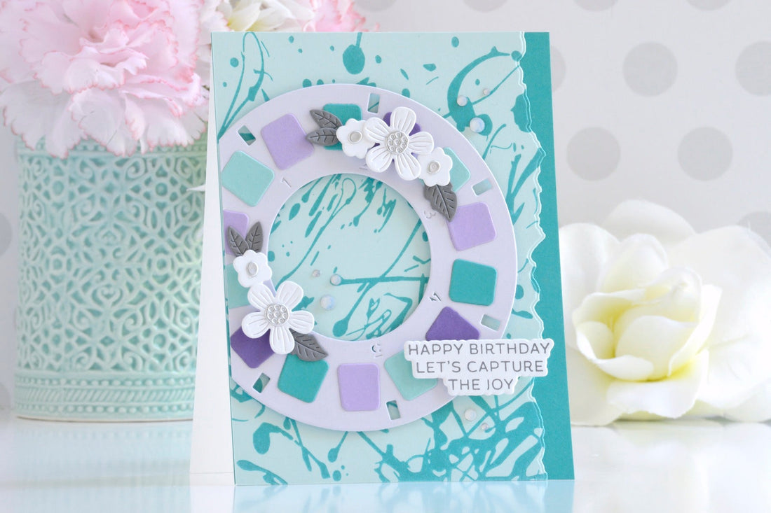 Create a Colorful Birthday Card with the Take Note Collection
