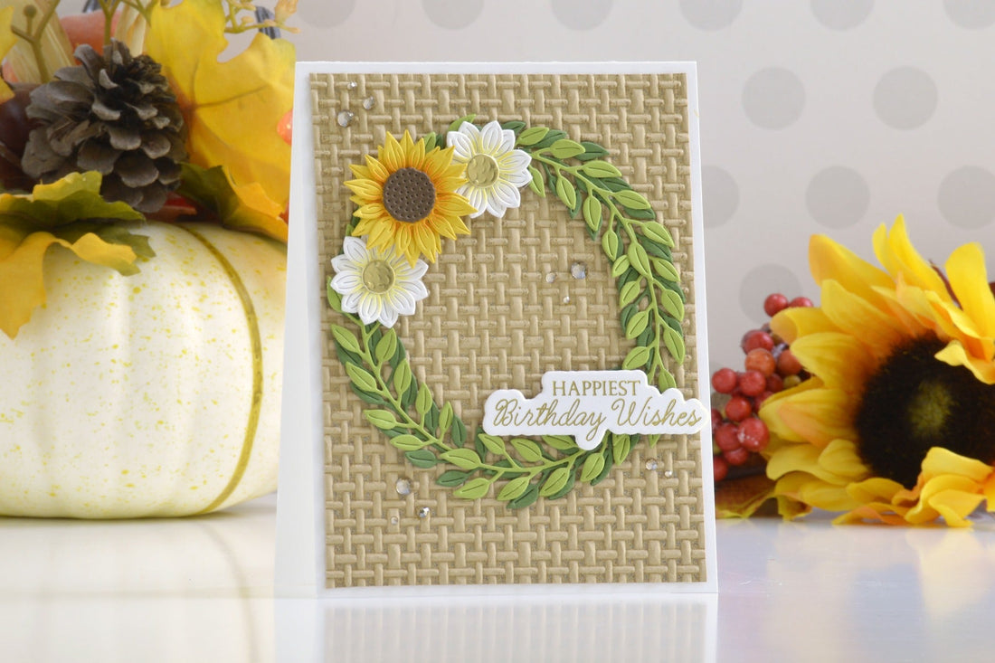 Step by Step Tutorial: Create a Simple and Pretty Autumn Birthday Card
