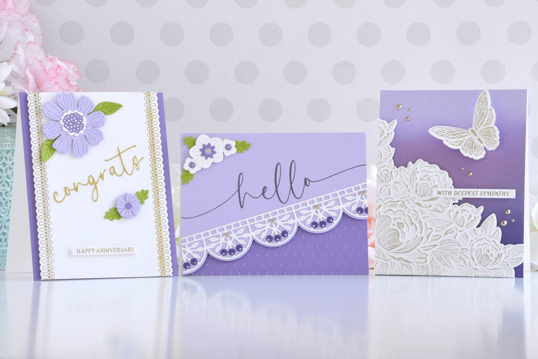 Simple and Elegant Cards with the Vivid Expressions Collection