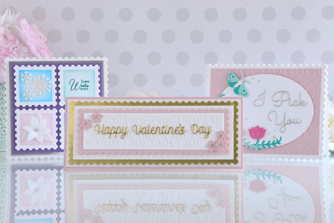 Postage Edge Shapes Collection – Card Inspiration with Annie Williams