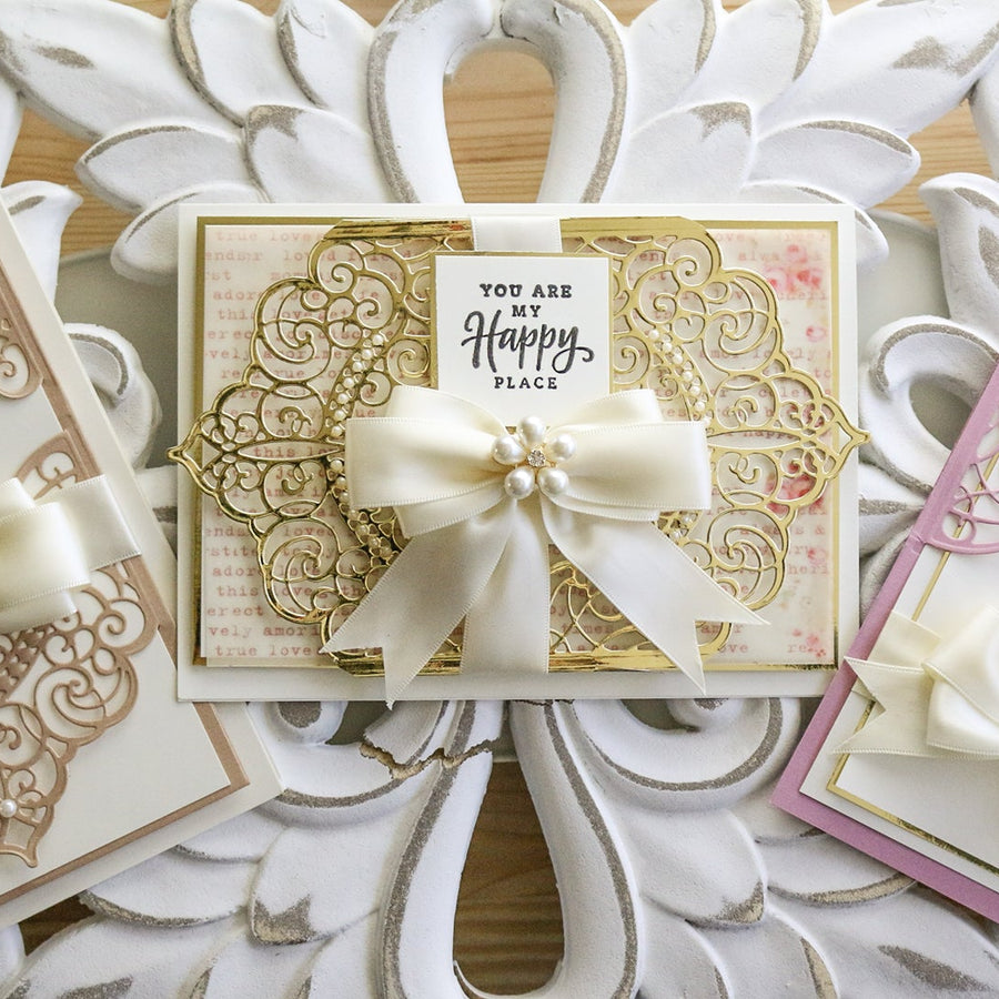 January 2019 Amazing Paper Grace Die of the Month is Here – Lacework Finery Slip-In Card