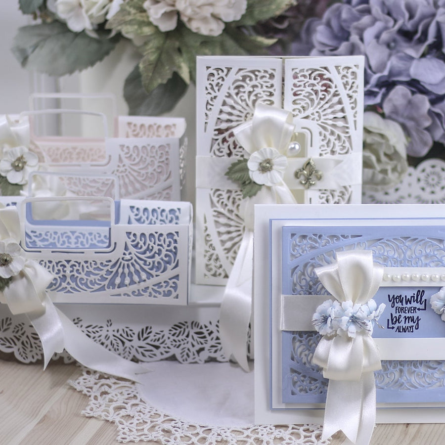 February 2019 Amazing Paper Grace Die of the Month is Here – Enchantment Tall Flip and Gatefold Card