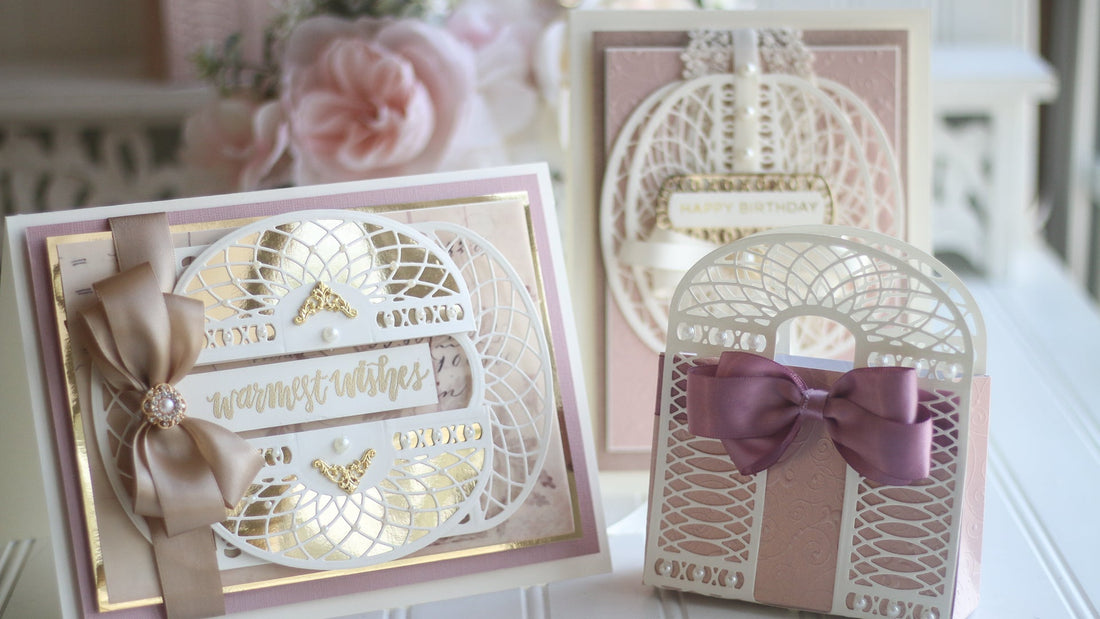 March 2019 Amazing Paper Grace Die of the Month is Here – Spun Blessings Oval Card