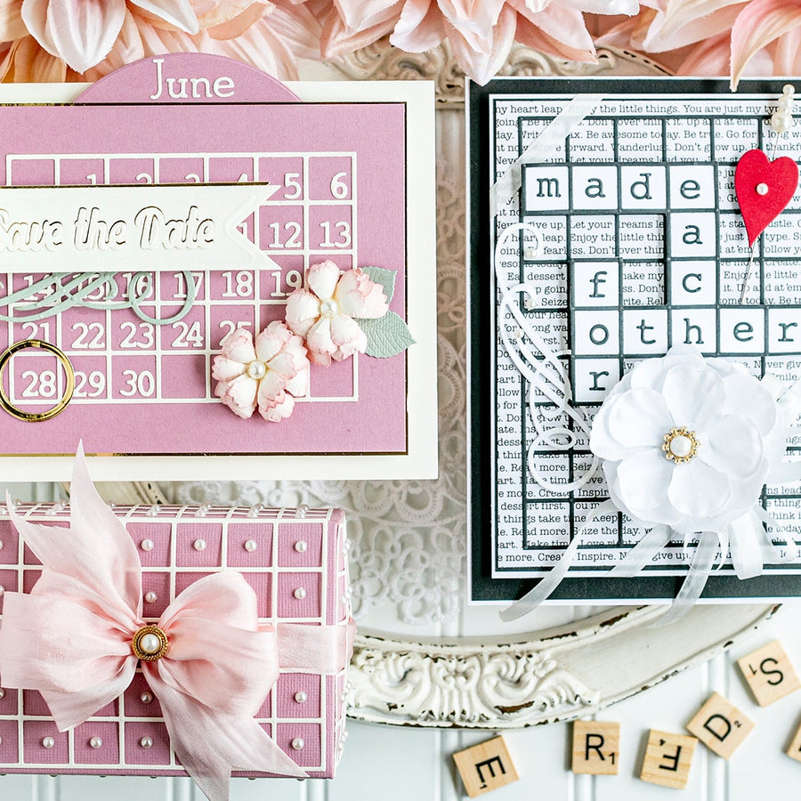 June 2020 Amazing Paper Grace Die of the Month is Here – A2 Snip It Grid and Calendar Creator