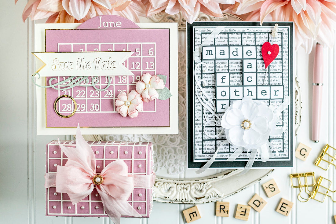 June 2020 Amazing Paper Grace Die of the Month is Here – A2 Snip It Grid and Calendar Creator