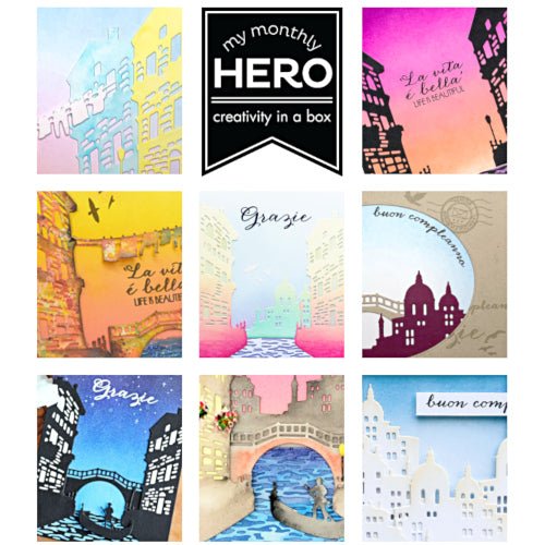 April 2019 My Monthly Hero is Here + GIVEAWAY! - Hero Arts