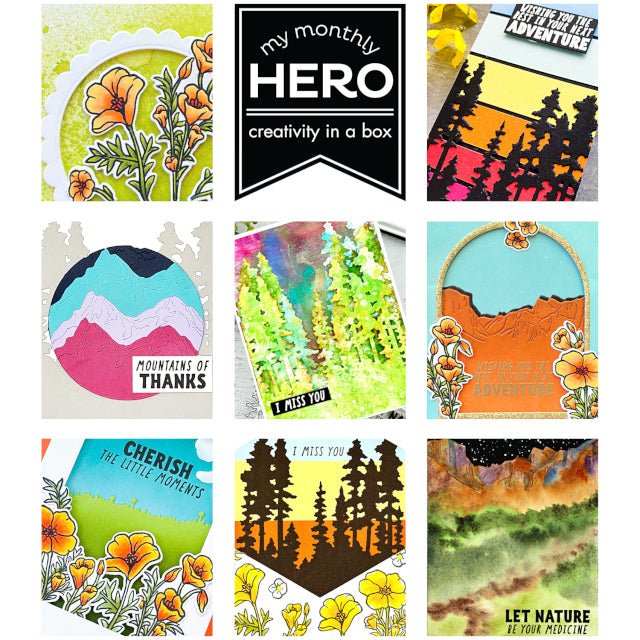 August 2023 My Monthly Hero Release - Blog Hop & Giveaway! - Hero Arts