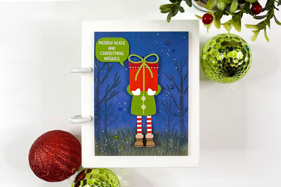 Beginner Easy DIY Christmas Pocket Album with Barbara Kind