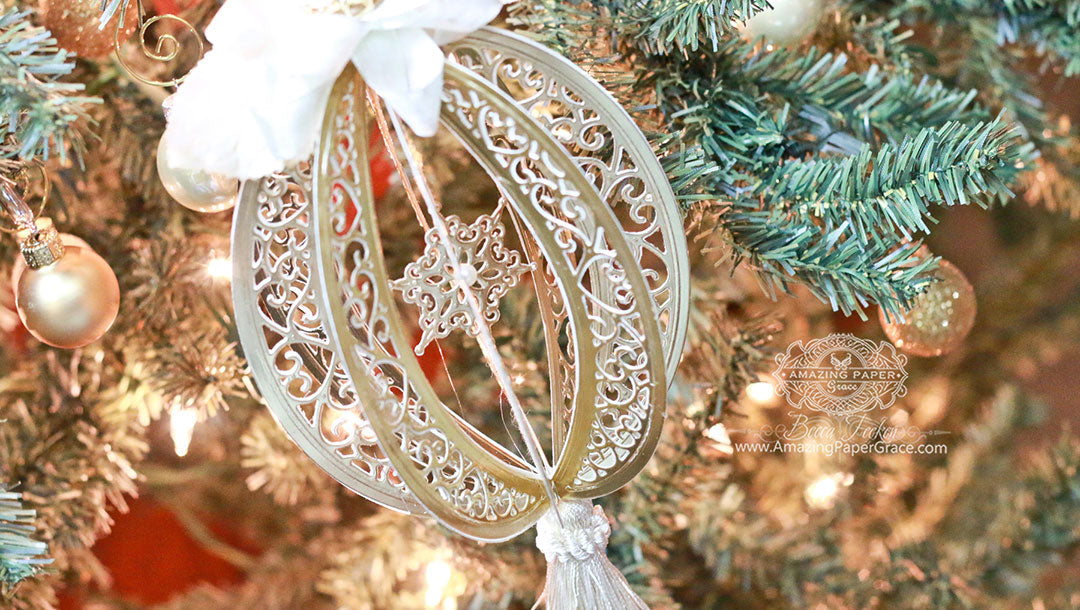 Diecut Ornament Series: Bella Rose Lattice Frame