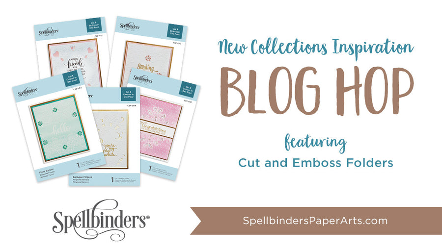 Cut & Emboss Folders Release. Blog Hop + Giveaway (Now Closed)