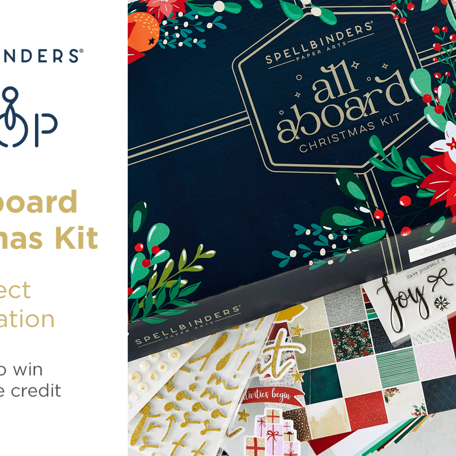 All Aboard Christmas Kit 2021 Inspiration Blog Hop + Giveaways (Now Closed)