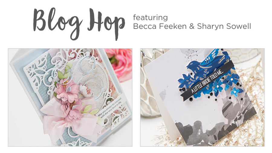February 2018 Release - Elegant 3D Vignettes & Flower Garden Collections. Blog Hop  + Giveaways (Now Closed)