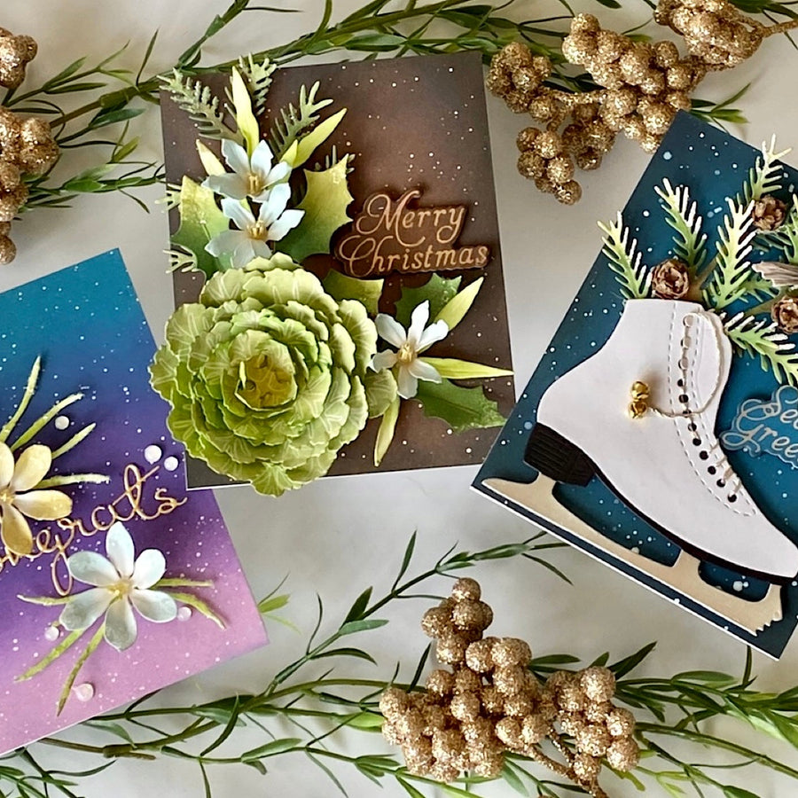 The Snow Garden Cards with Bonnie!