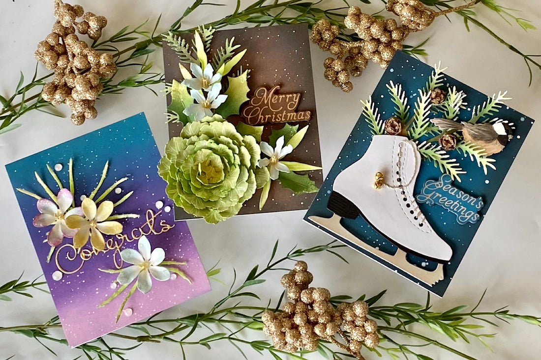 The Snow Garden Cards with Bonnie!