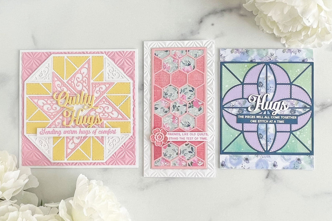 More Paper Quilt Cards!