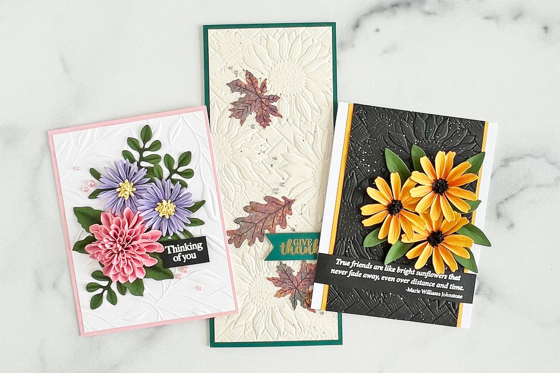 Floral Card Ideas With The Birds & Bees Garden Collection