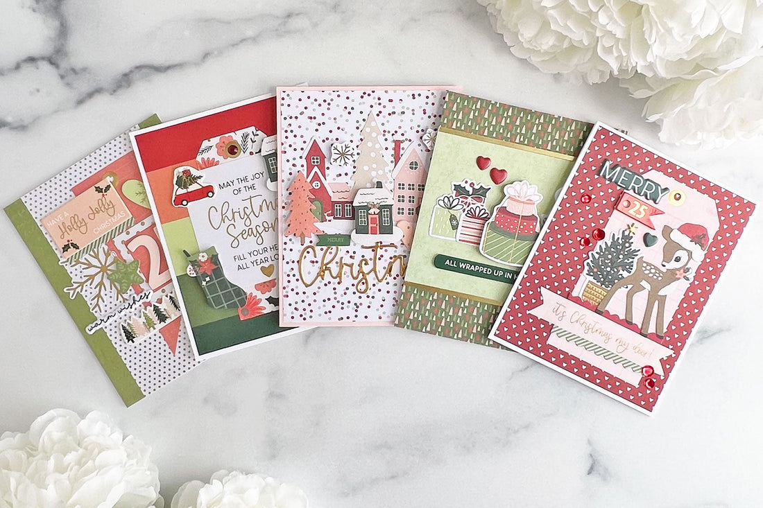 Make It Merry Limited Edition Holiday Cardmaking Kit 2023 Inspiration!
