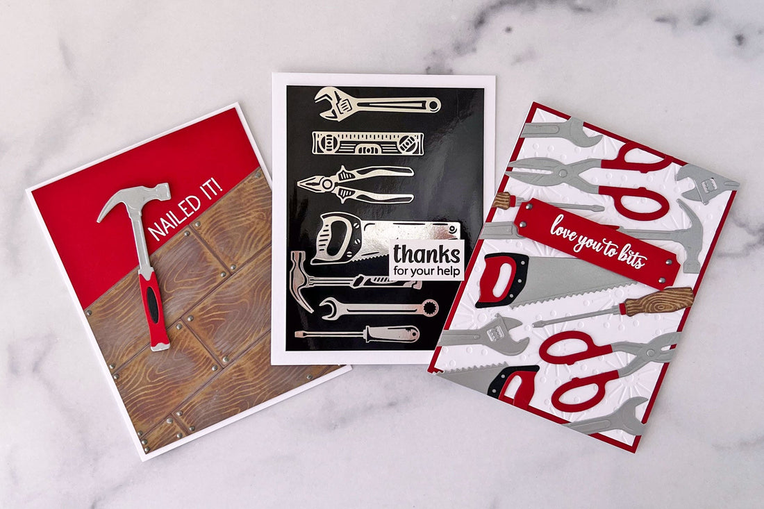 Masculine Card Ideas with Toolbox Essentials