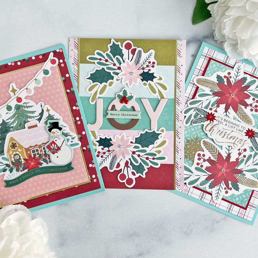 Simple Holiday Cards - Oh Joyful Day Card Making Kit