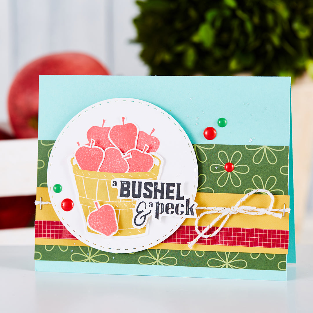 A Bushel and a Peck Handmade Card for All Occasions