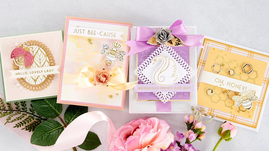 Becca Feeken Sweet Cardlets Glimmer Project Kit is Here!