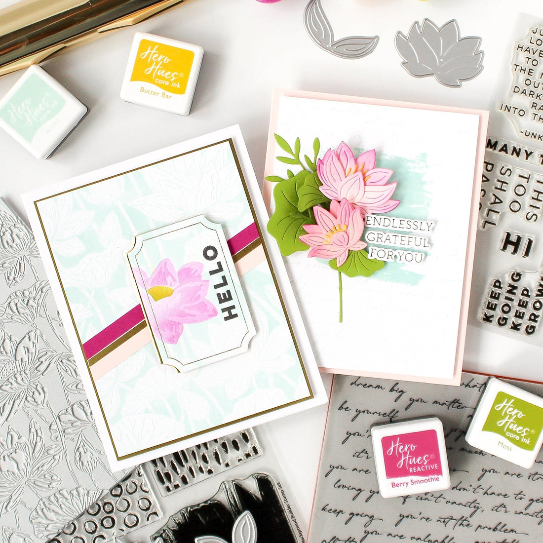 tranquil garden cards
