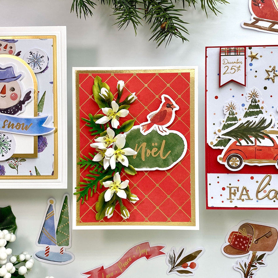 Holiday Cards Featuring the Winter Wonderland Collection with Carol Hintermeier