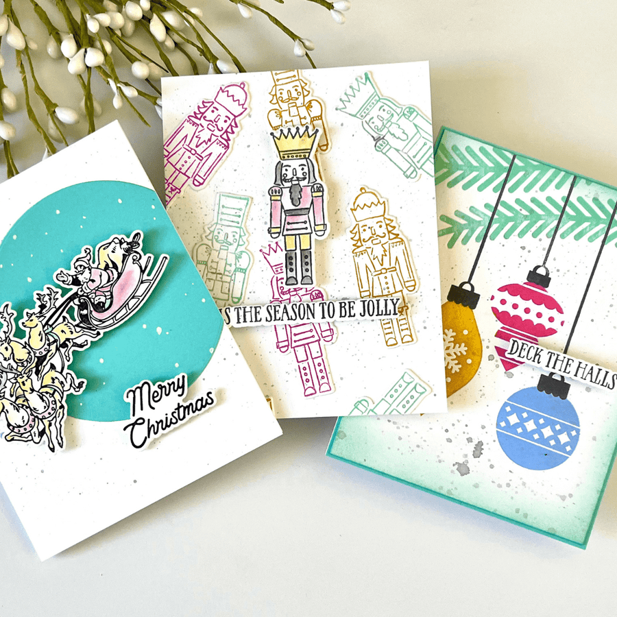 Clean and Simple BetterPress Christmas Cards