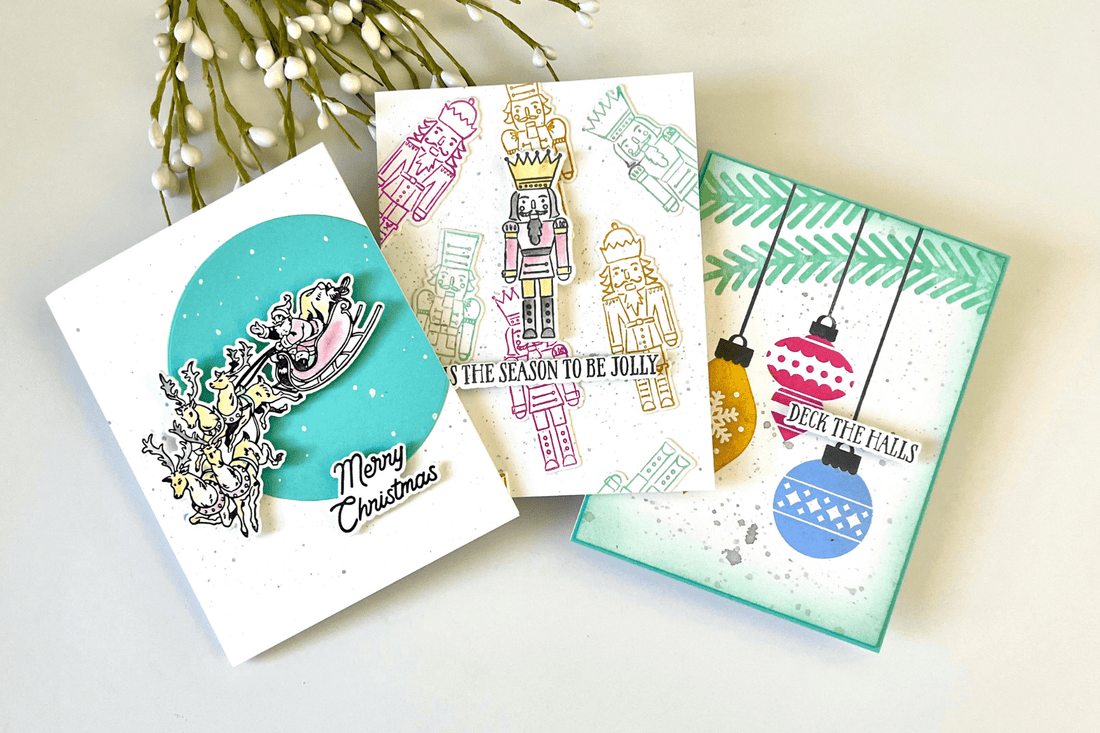 Clean and Simple BetterPress Christmas Cards